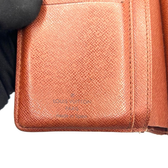 Authentic Louis Vuitton LV Monogram Compact Kiss Closure Wallet - Picture 11 of 16
